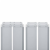 Uvlačiva bočna tenda 140 x 600 cm plava 48458