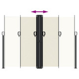 Bočna tenda na uvlačenje krem 180 x 1200 cm 4004835