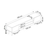 Stalak za televizor Clark