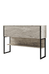 Komoda Luxe - traverten, crna Komoda Luxe - traverten, crna