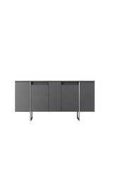 Konzola Luxe - antracit, srebro Konzola Luxe - antracit, srebro