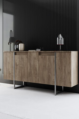 Konzola Luxe - orah, srebro Konzola Luxe - orah, srebro