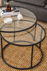 Set stolića za kavu Bjelorusija - crna