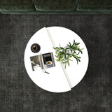 Stolić za kavu Dolunay - Bijeli Stolić za kavu Dolunay - Bijeli