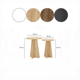 Set stolića za kavu Gljiva