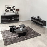 Konzola Pariz - crna, dim