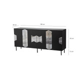 Konzola Beč - Crni, Fume