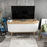 Stalak za televizor Stor - Oud hrast, bijeli