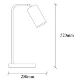 Stolna lampa Emek - 5081-US