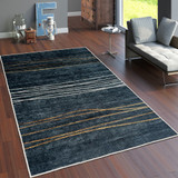 Tepih (60 x 100) W892 - Crna