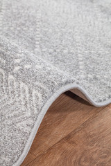 Tepih (120 x 180) Elmina F0325 - Svijetlo siva