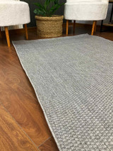 Tepih (120 x 180) Drveni sisal - sivi