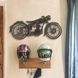 Ukrasni metalni zidni dodatak Cafe Racer - APT222LS