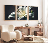 Ukrasna uokvirena MDF slika (3 komada) Huhu224 - 50 x 70