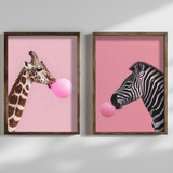 Ukrasna uokvirena MDF slika (2 komada) HUM107