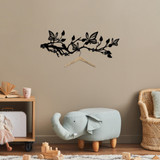 Metalna zidna kuka Svijet leptira