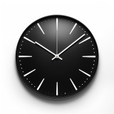 Ukrasni metalni zidni sat BH04