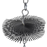 Okrugla četka za dimnjak dijametrom 25 cm