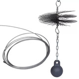 Okrugla četka za dimnjak dijametrom 25 cm