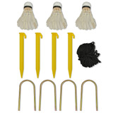 Set za Badminton s Mrežom i Lopticama 500x155 cm