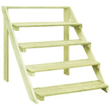 Stalak za biljke 80 x 80 x 80 cm od impregnirane borovine n.p Stalak za biljke 80 x 80 x 80 cm od impregnirane borovine n.p
