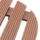 Kolica za biljke 4 kom smeđa Ø 30 x 7,5 cm WPC n.p Kolica za biljke 4 kom smeđa Ø 30 x 7,5 cm WPC n.p