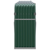 Držač za cjepanice zeleni 300 x 45 x 100 cm pocinčani čelik n.p