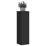 Stalci za biljke 2 kom crni 17x17x60 cm konstruirano drvo n.p