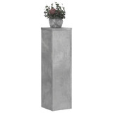 Stalci za biljke 2 kom siva boja betona 17 x 17 x 60 cm drveni n.p