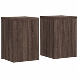 Stalci za biljke 2 kom boja hrasta 20x20x30 cm drveni n.p Stalci za biljke 2 kom boja hrasta 20x20x30 cm drveni n.p
