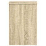 Stalci za biljke 2 kom boja hrasta 25 x 25 x 35 cm drveni n.p Stalci za biljke 2 kom boja hrasta 25 x 25 x 35 cm drveni n.p