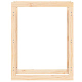 Stalak za drva za ogrjev 80x25x100 cm od masivne borovine n.p Stalak za drva za ogrjev 80x25x100 cm od masivne borovine n.p