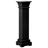 Klasični četvrtasti stalak za biljke crni 17 x 17 x 66 cm MDF n.p Klasični četvrtasti stalak za biljke crni 17 x 17 x 66 cm MDF n.p