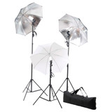 Oprema za fotografski studio sa setom svjetiljki i pozadinom n.p Oprema za fotografski studio sa setom svjetiljki i pozadinom n.p