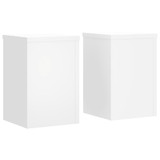 Stalci za biljke 2 kom bijeli 20x20x30 cm konstruirano drvo n.p Stalci za biljke 2 kom bijeli 20x20x30 cm konstruirano drvo n.p