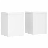 Stalci za biljke 2 kom bijeli 15x15x20 cm konstruirano drvo n.p