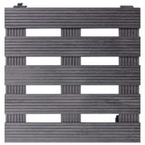 Kolica za biljke 4 kom siva 30 x 30 x 7,5 cm WPC n.p Kolica za biljke 4 kom siva 30 x 30 x 7,5 cm WPC n.p