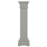 Klasični četvrtasti stalak za biljke sivi 17 x 17 x 66 cm MDF n.p Klasični četvrtasti stalak za biljke sivi 17 x 17 x 66 cm MDF n.p