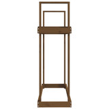 Stalak za drva za ogrjev boja meda 110x35x108,5 cm od borovine n.p