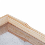 Stol za biljke s policama 78 x 38 x 82,5 cm od masivne jelovine n.p