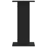 Stalci za biljke 2 kom crni 30 x 30 x 60 cm konstruirano drvo n.p Stalci za biljke 2 kom crni 30 x 30 x 60 cm konstruirano drvo n.p