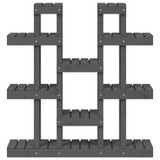 Stalak za biljke sivi 104,5 x 25 x 109,5 cm od masivne borovine n.p Stalak za biljke sivi 104,5 x 25 x 109,5 cm od masivne borovine n.p