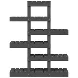 Stalak za biljke siva 85 x 25 x 109,5 cm od masivne borovine n.p Stalak za biljke siva 85 x 25 x 109,5 cm od masivne borovine n.p