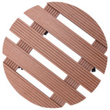 Kolica za biljke 2 kom smeđa Ø 30 x 7,5 cm WPC n.p Kolica za biljke 2 kom smeđa Ø 30 x 7,5 cm WPC n.p