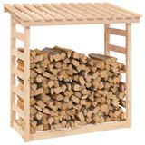 Stalak za drva za ogrjev 108x64,5x110 cm od masivne borovine n.p Stalak za drva za ogrjev 108x64,5x110 cm od masivne borovine n.p