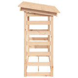 Stalak za drva za ogrjev 108x64,5x110 cm od masivne borovine n.p Stalak za drva za ogrjev 108x64,5x110 cm od masivne borovine n.p