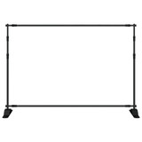 Stalak za pozadinu crni 305 x 243 cm čelični n.p