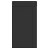 Stalci za biljke 2 kom crni 10x10x18 cm konstruirano drvo n.p