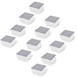 LED Podne ugradbene svjetiljke 12 kom 100x100x68 mm LED Podne ugradbene svjetiljke 12 kom 100x100x68 mm