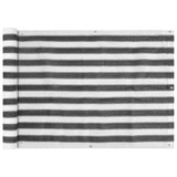 Balkonska Zaštita HDPE 75x400 cm Antracit i Bijela Boja